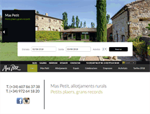 Tablet Screenshot of maspetit.net